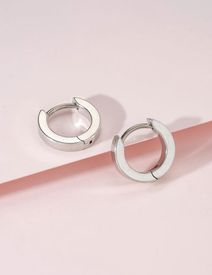 Small Hoop Earrings for Women Men Sensitive Ears - Hypoallergenic Hoops  Cartilage Huggie Earrings Helix Piercing Earring